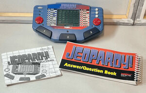 VTG Handheld Jeopardy Electronic Game with Book & Manual Tiger Electronics